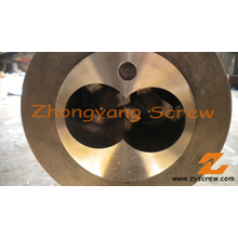 Conical Twin Double Screw Barrel for PVC Sheet Twin Conical Screw Barrel
